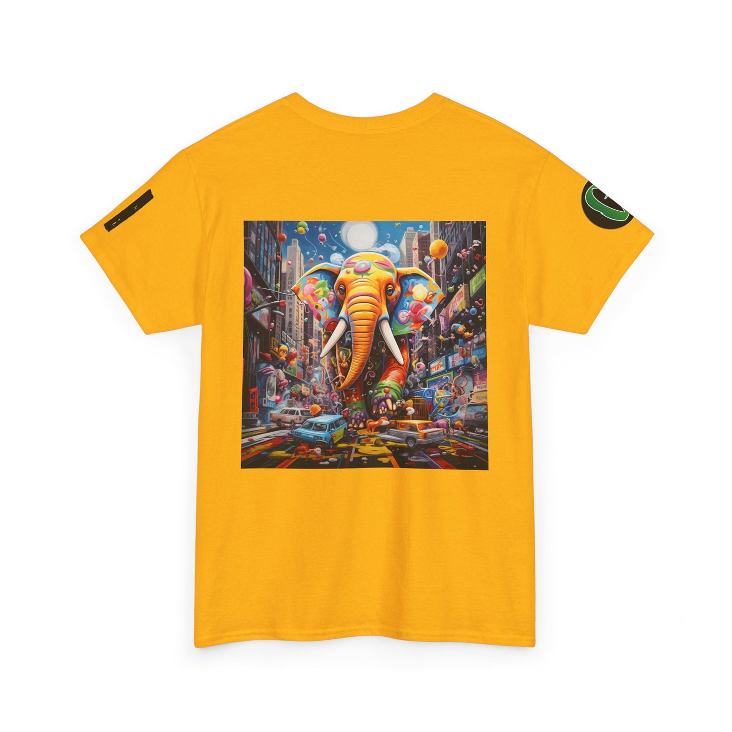 Whimsical Graphic Tee Featuring Pirate and Elephant Designs, Cool Unisex T-Shirt for Casual Wear, Great Gift for Art Lovers, Vibrant [...]