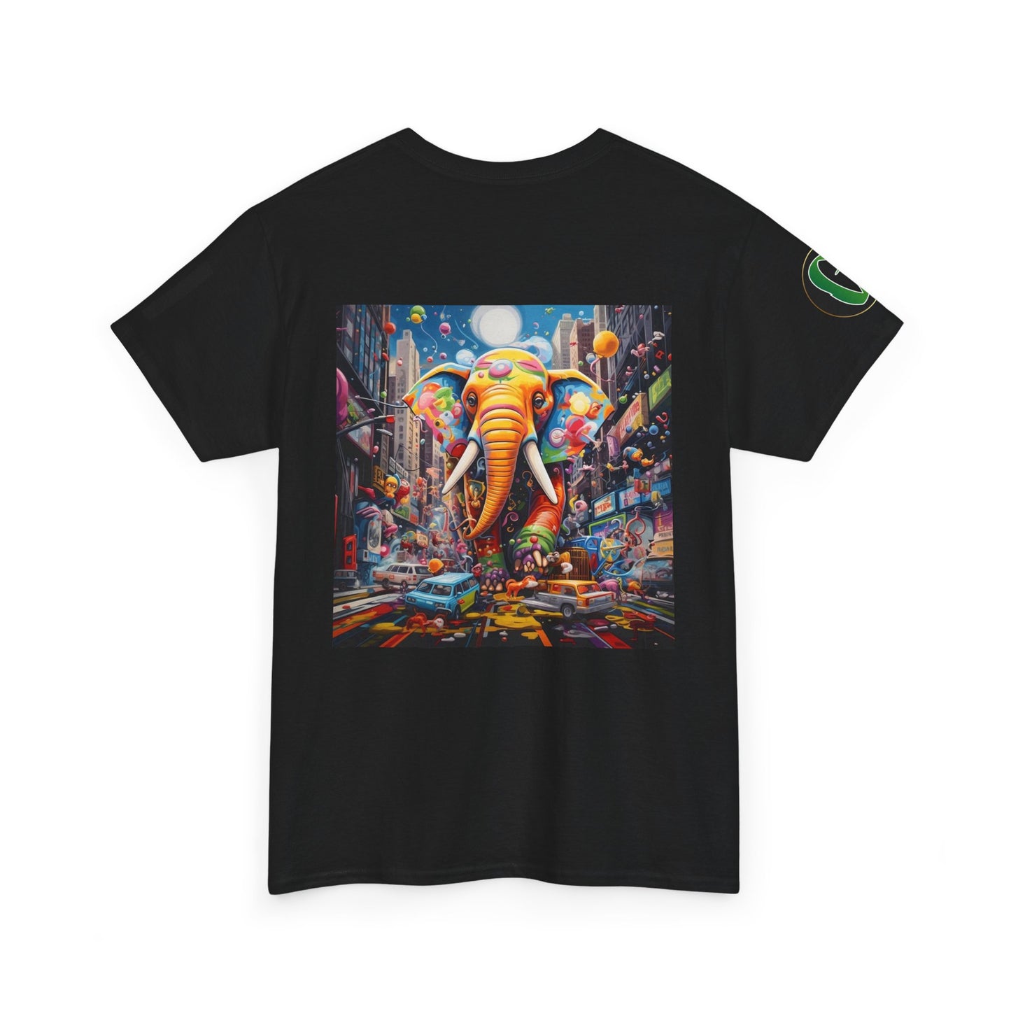 Whimsical Graphic Tee Featuring Pirate and Elephant Designs, Cool Unisex T-Shirt for Casual Wear, Great Gift for Art Lovers, Vibrant [...]