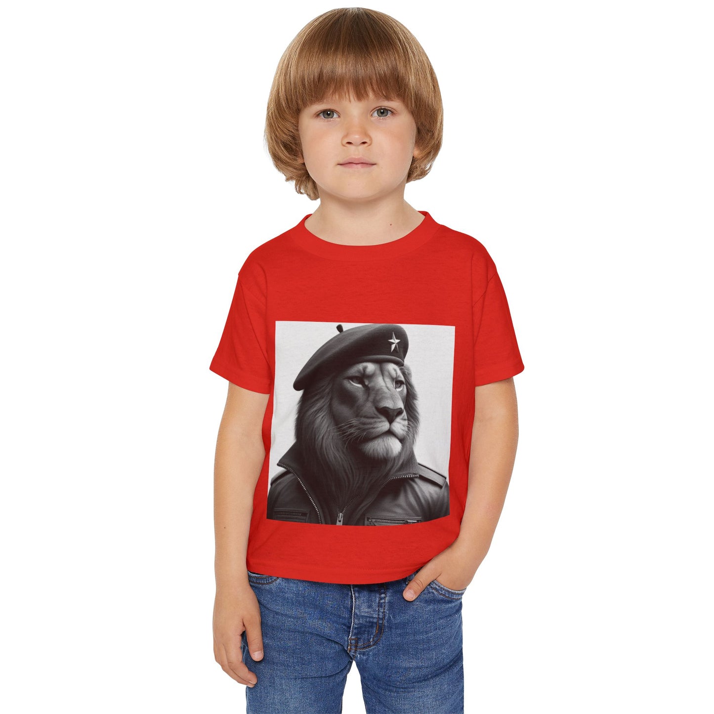 Stylish Lion Graphic Toddler T-shirt | Fun Kids Apparel, Unique Gift, Birthday Party, Everyday Wear, Animal Lover Shirt