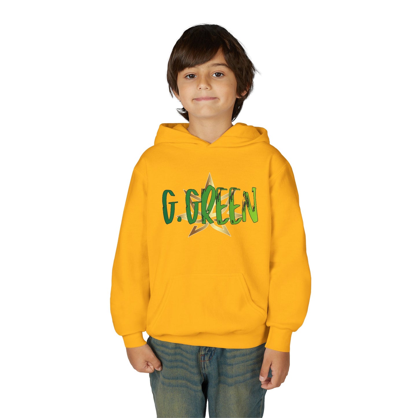 Youth Dragon Graphic Hoodie, Eco-Friendly Hoodie, Gift for Young Artists, Unique Kids Sweatshirt, Fantasy Apparel