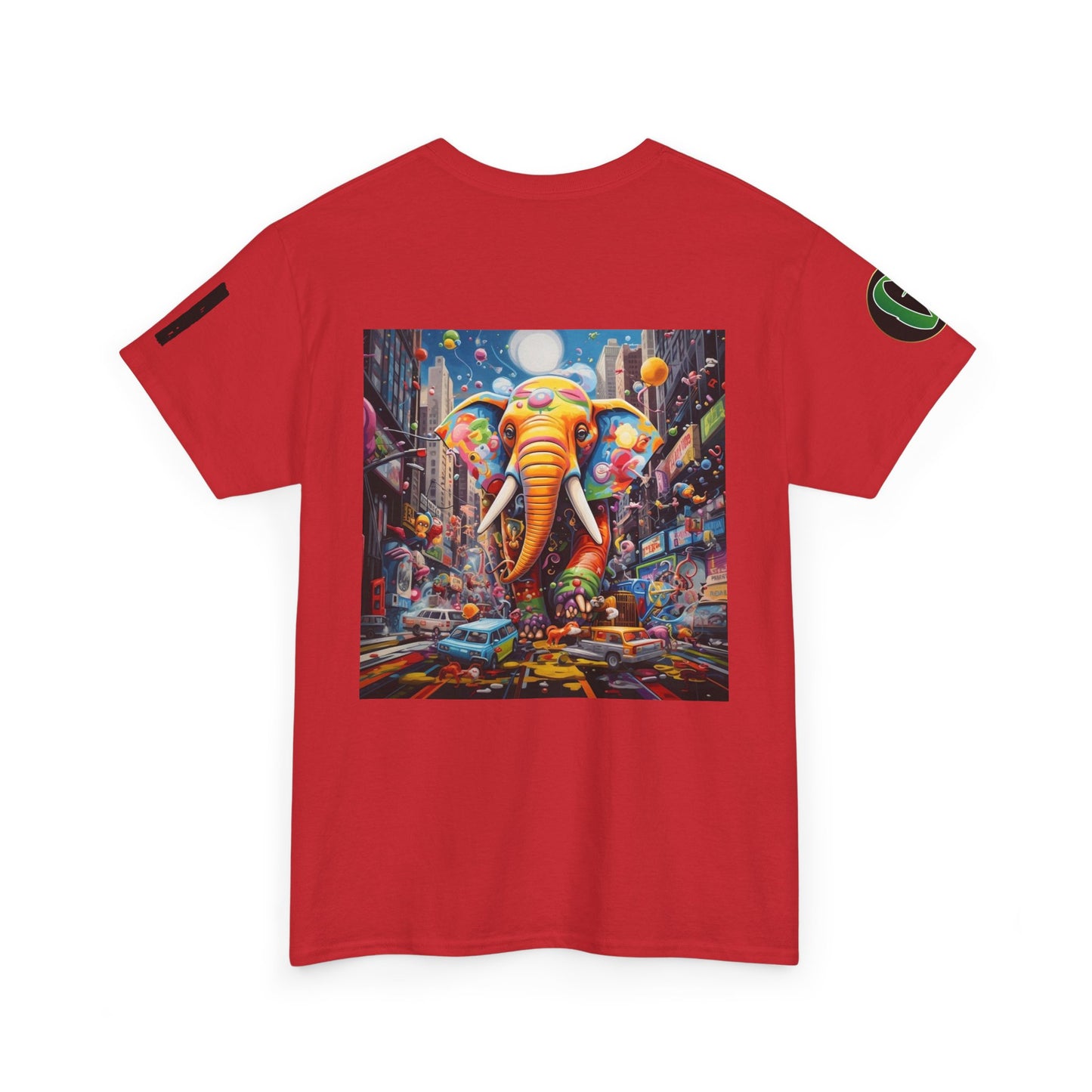 Whimsical Graphic Tee Featuring Pirate and Elephant Designs, Cool Unisex T-Shirt for Casual Wear, Great Gift for Art Lovers, Vibrant [...]