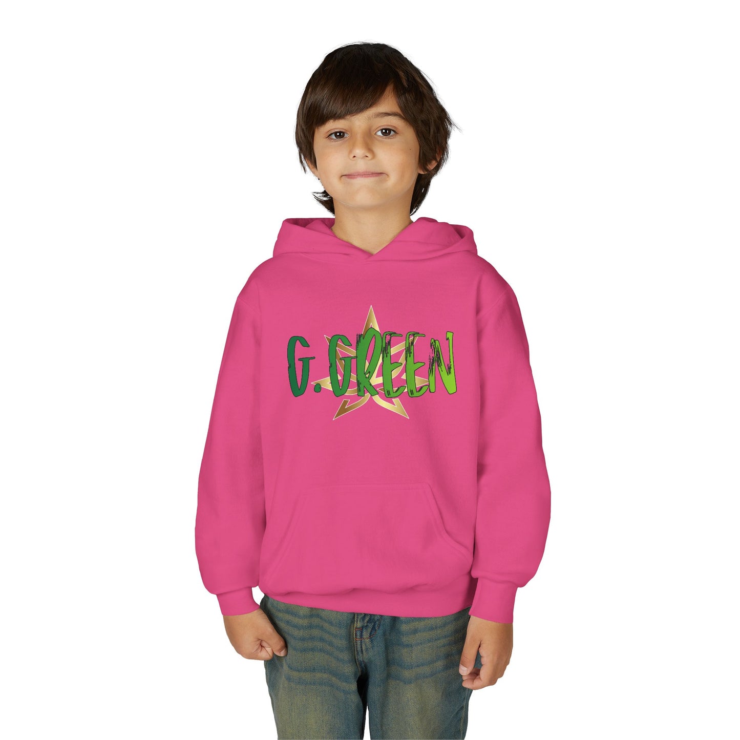 Youth Dragon Graphic Hoodie, Eco-Friendly Hoodie, Gift for Young Artists, Unique Kids Sweatshirt, Fantasy Apparel